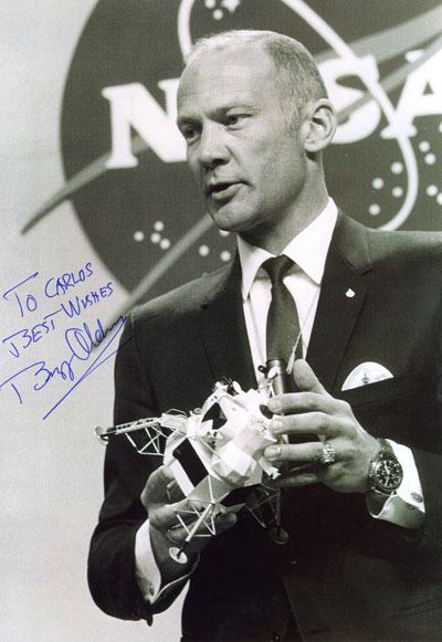 autograph Edwin Aldrin_1