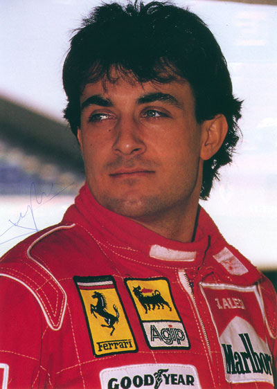 autograph Jean ALESI_3