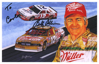 autograph BOBBY ALLISON_2