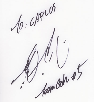 autograph SEIJI ARA_2