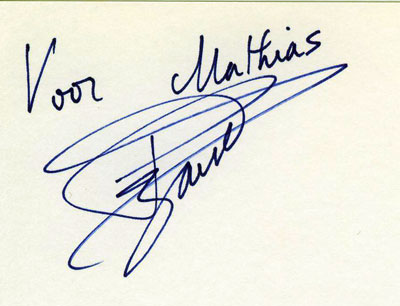 autograph PETER BAERT_1