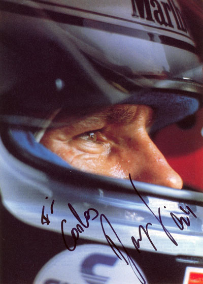 autograph GERHARD BERGER_1