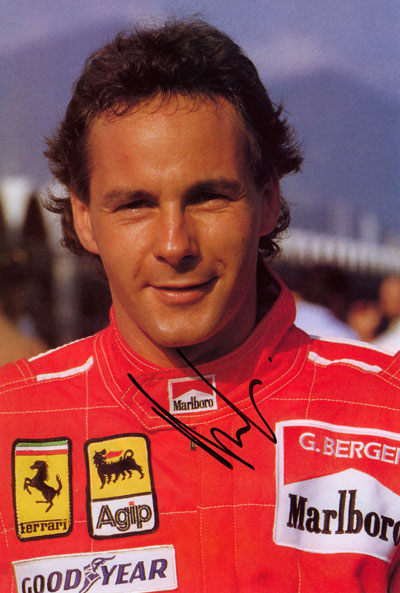 autograph GERHARD BERGER_4