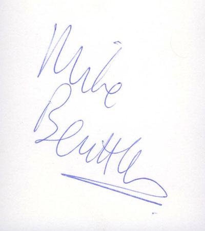 autograph MIKE BEUTTLER_2