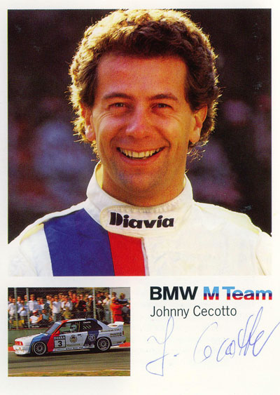 autograph JOHNNY CECOTTO 2