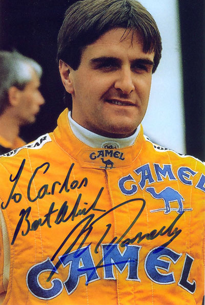 MARTIN DONNELLY IRELAND From the autograph collection of Carlos Ghys