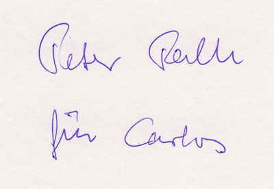 autograph PETER FALK_5