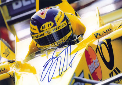 autograph Heinz-Harald Frentzen_4