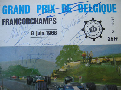 autograph Dan Gurney_1