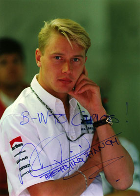 autograph Mika Häkkinen_3