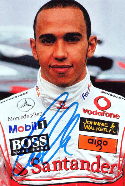 autograph LEWIS HAMILTON_8