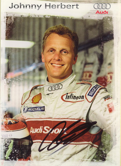 autograph JOHNNY HERBERT_6