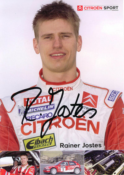 autograph Rainer Jostes_1