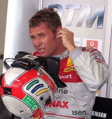 TOM KRISTENSEN DENMARK From the autograph collection of Carlos Ghys