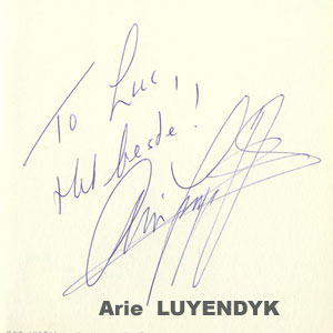 autograph collection Luc Ghys