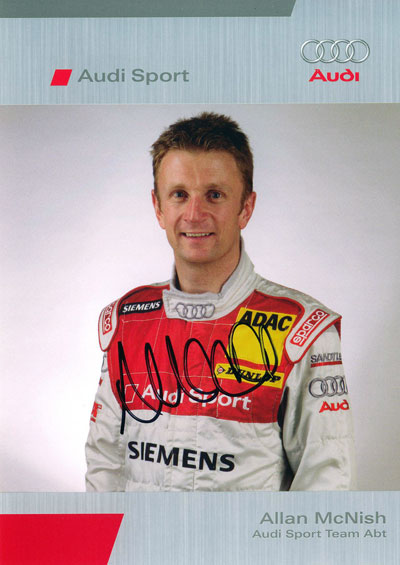 autograph Alan McNish_10