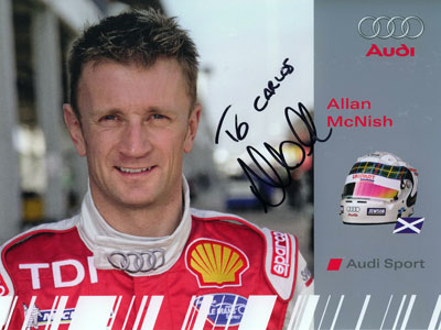 autograph Alan McNish_16