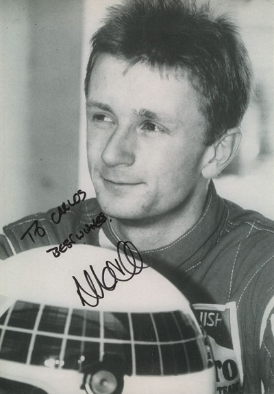 autograph Alan McNish_5