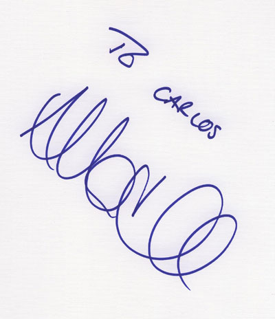 autograph Alan McNish_6