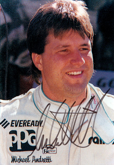 autograph Michael Andretti_1