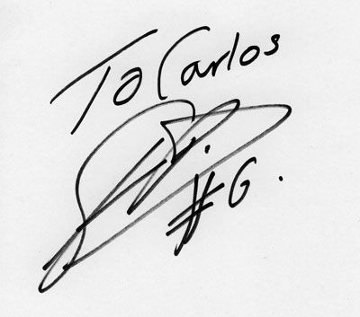 autograph STEVE PARRISH_1