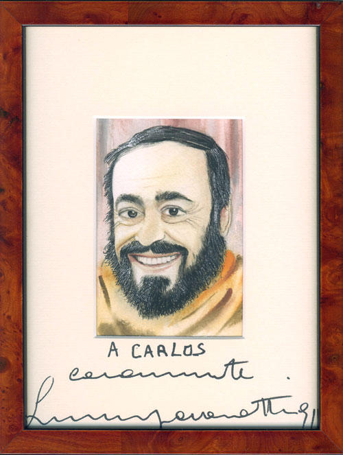 autograph LUCIANO PAVAROTTI_2