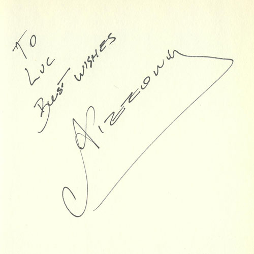 autograph ANTONIO PIZZONIA_1