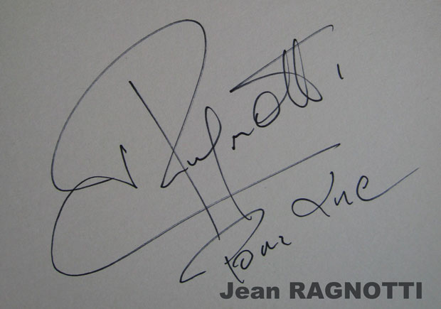 autograph collection Luc Ghys