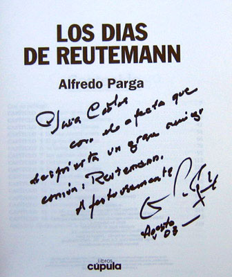 autograph Carlos reutemann