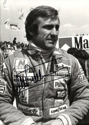 autograph Carlos reutemann