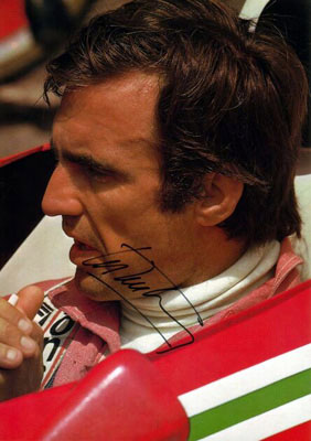 autograph Carlos reutemann