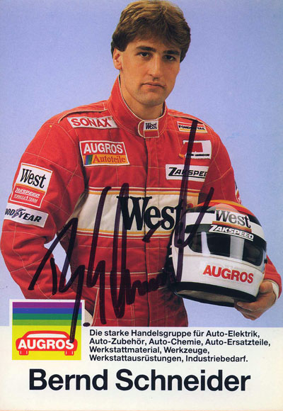 autograph BERND SCHNEIDER_24