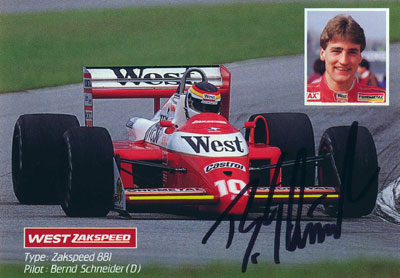 autograph BERND SCHNEIDER_25