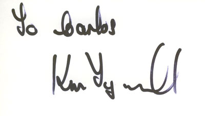 autograph KEN TYRRELL_4