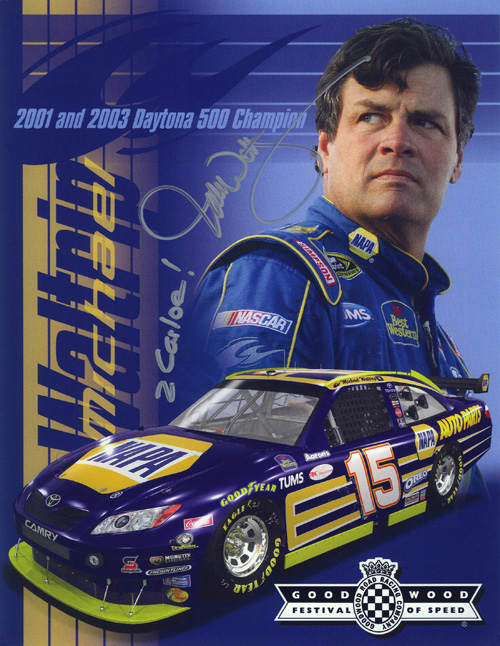 autograph MICHAEL WALTRIP_1