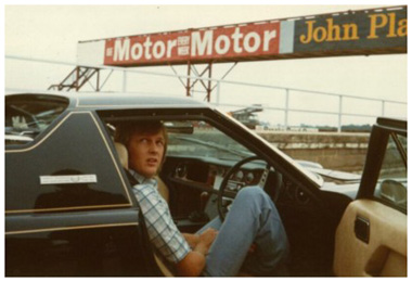 Ronnie Peterson at the wheel of a JPS Lotus Europe