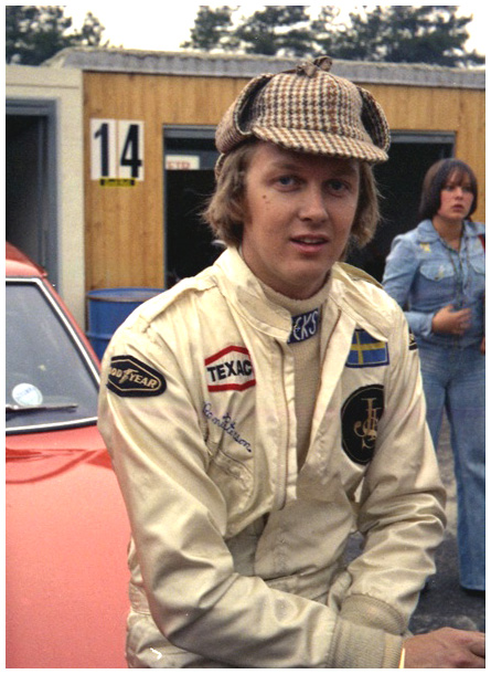 Ronnie Peterson, posing with deerstalker