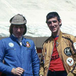 Derek Bell, posing with deerstalker