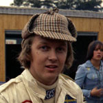 Ronnie Peterson, posing with deerstalker