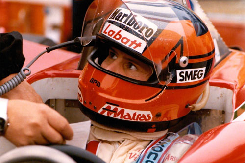 Replica helmet Gilles Villeneuve 1980