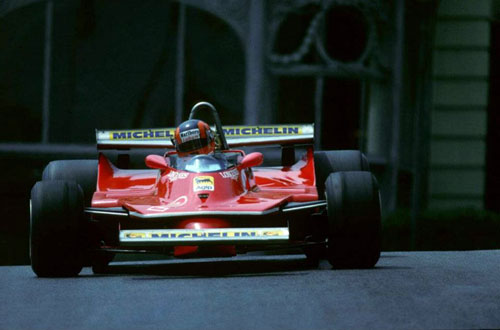 Replica helmet Gilles Villeneuve 1980