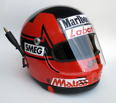 Replica helmet Gilles Villeneuve 1980