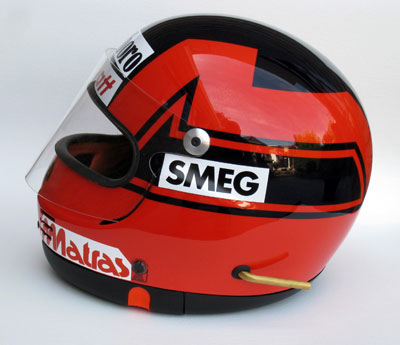 Replica helmet Gilles Villeneuve 1980