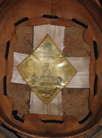 Walter E. Monaco Herbert Johnson helmet-10