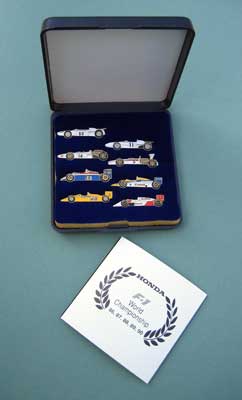 Honda F1 history-pins