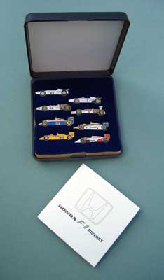 Honda F1 history-pins