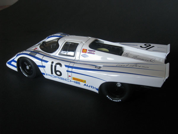 Porsche 917 Kurzheck scale model 1:18