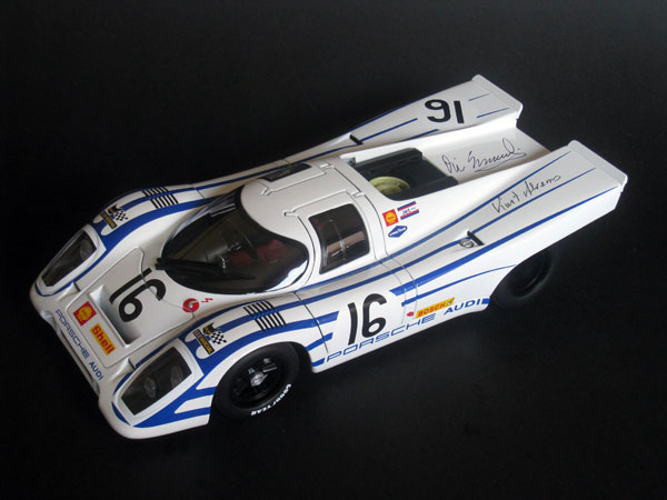 Porsche 917 Kurzheck scale model 1:18