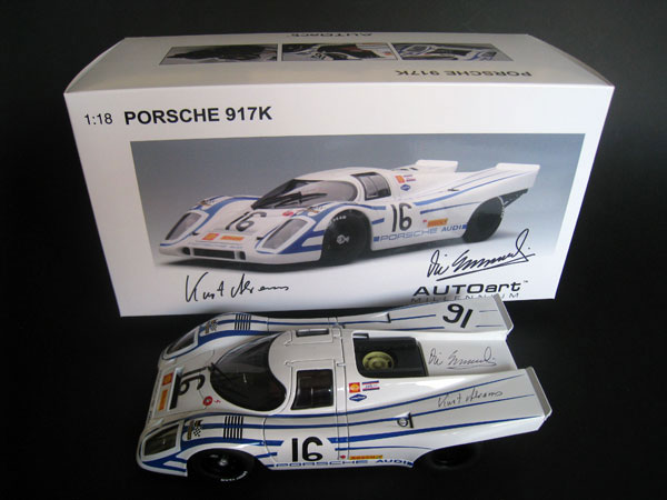 Porsche 917 Kurzheck scale model 1:18