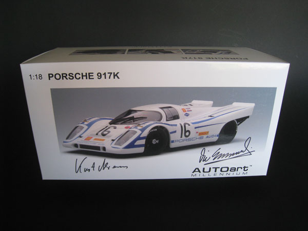 Porsche 917 Kurzheck scale model 1:18